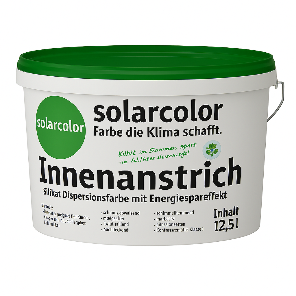 solarcolor Innenfarben – ökologische Silikat-Dispersionsfarben